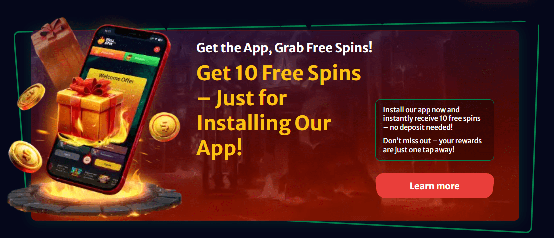 HellSpin Casino no deposit bonus