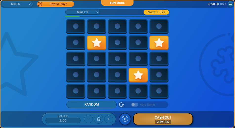 Classic Mines by Spribe