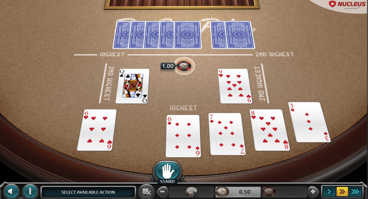 Splitting the 7 Cards Into Two Hands