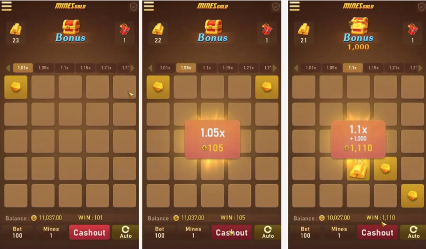 Mines Gold by TaDa Gaming