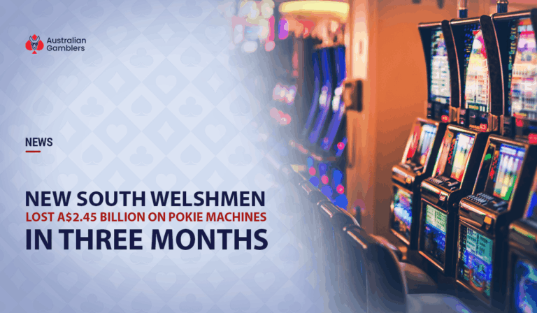 New South Welshmen Lost A$2.45 Billion on Pokie Machines in Three Months