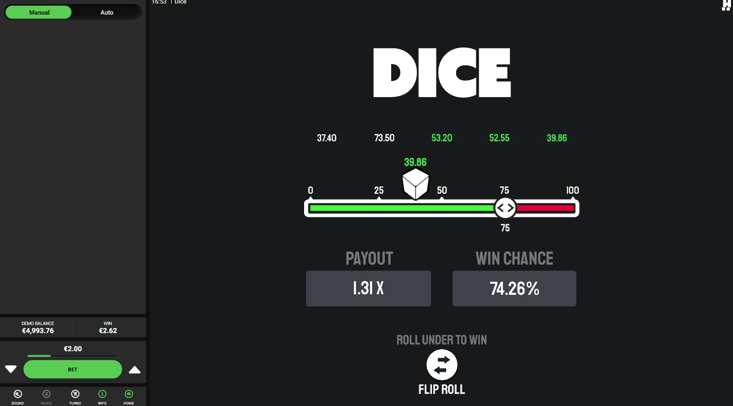 Dice by Hacksaw