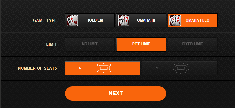 Omaha Poker Pot Limit