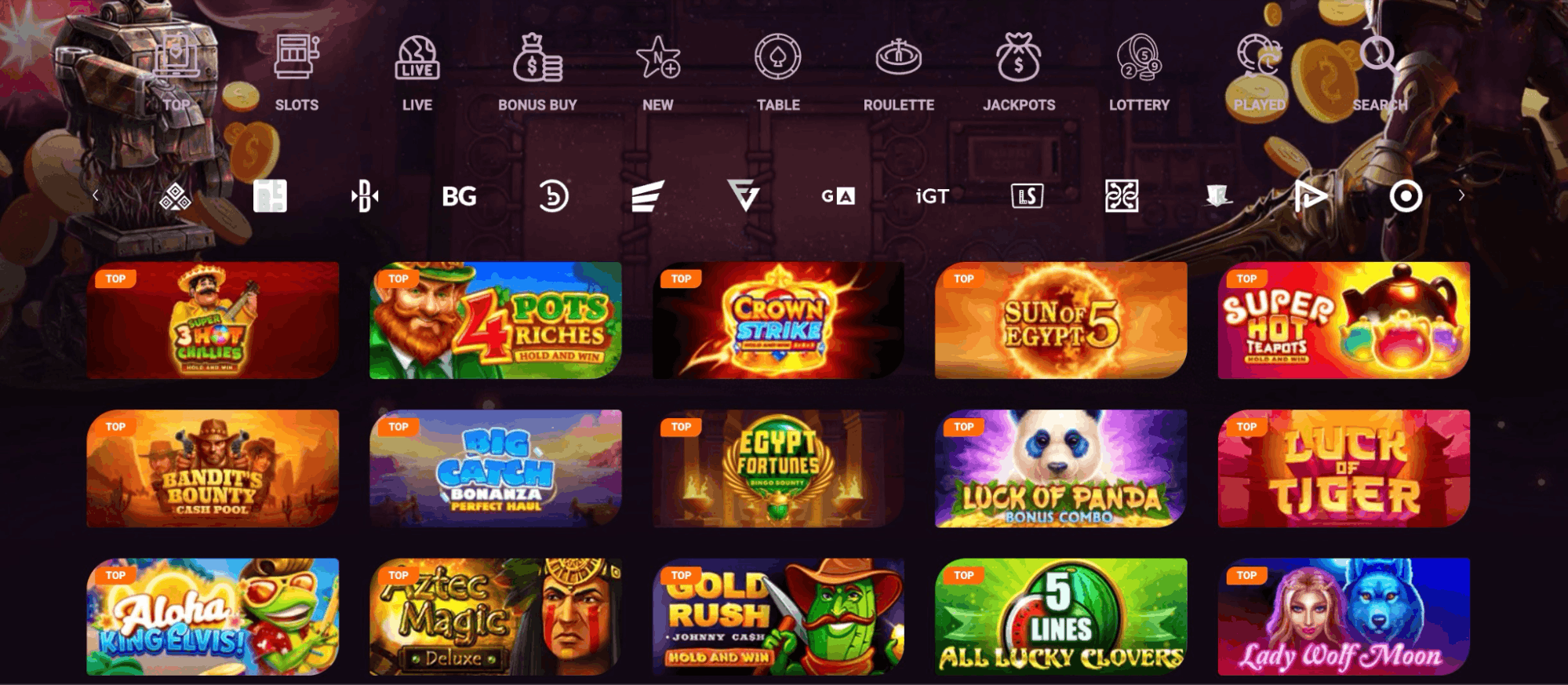 Casinonic real money games