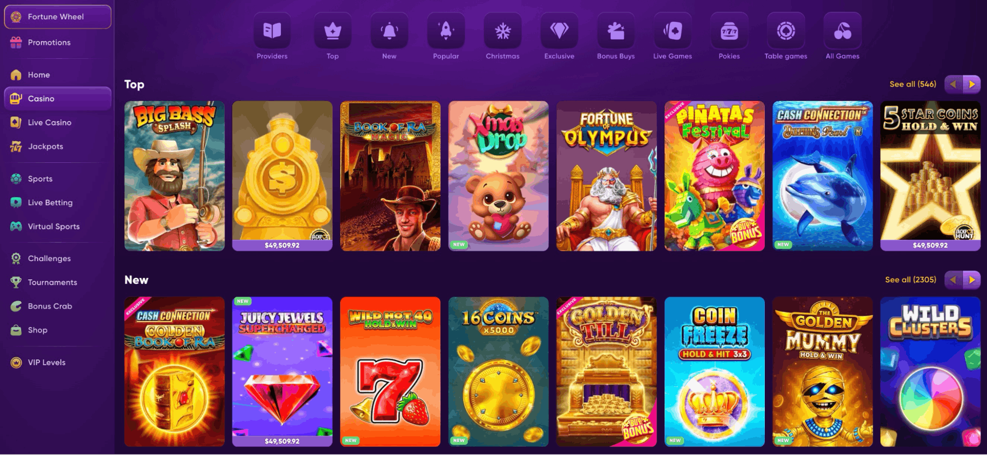 KingMaker Casino Games