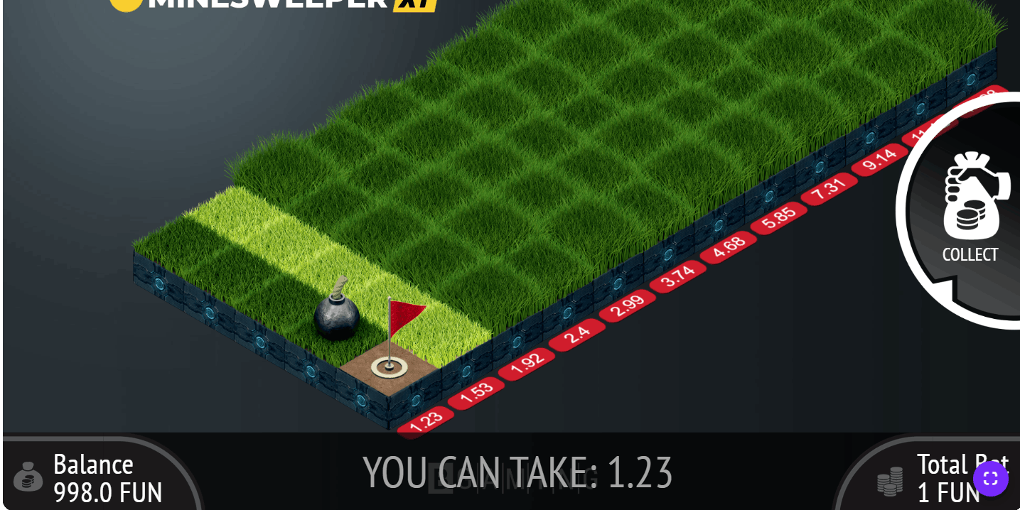 Minesweeper XY BGaming