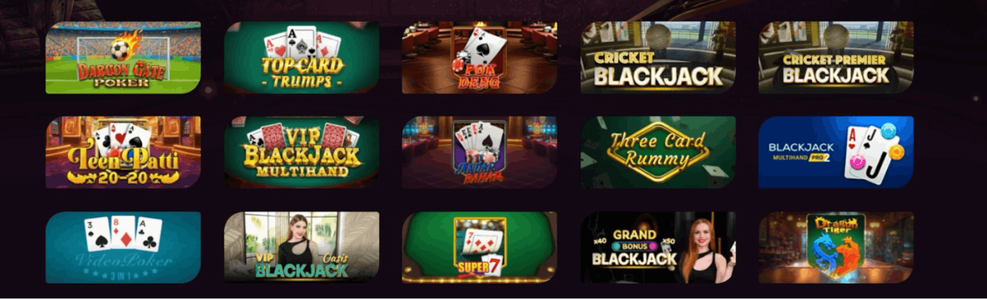 Casinonic real money table games