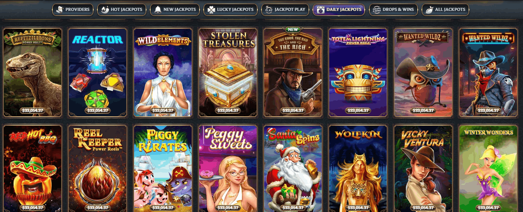AstroMania Casino Online Jackpot Games