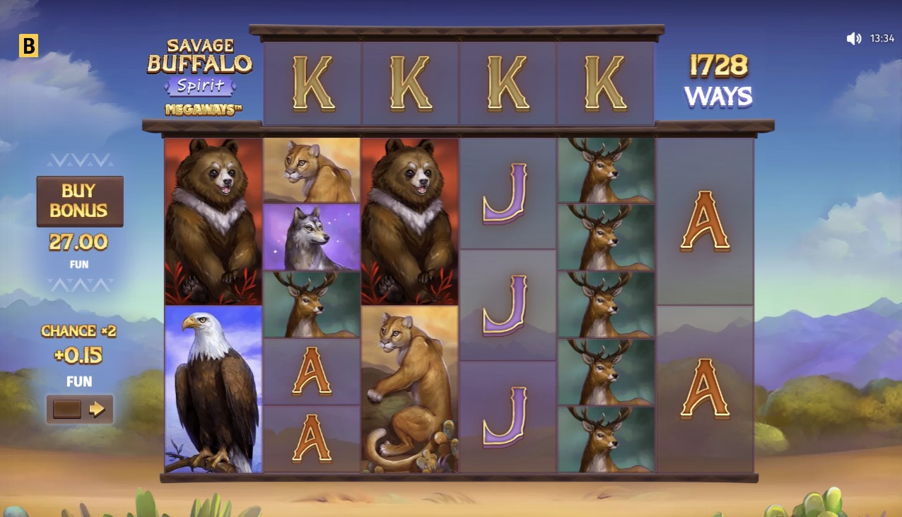 Savage Buffalo Spirit Megaways