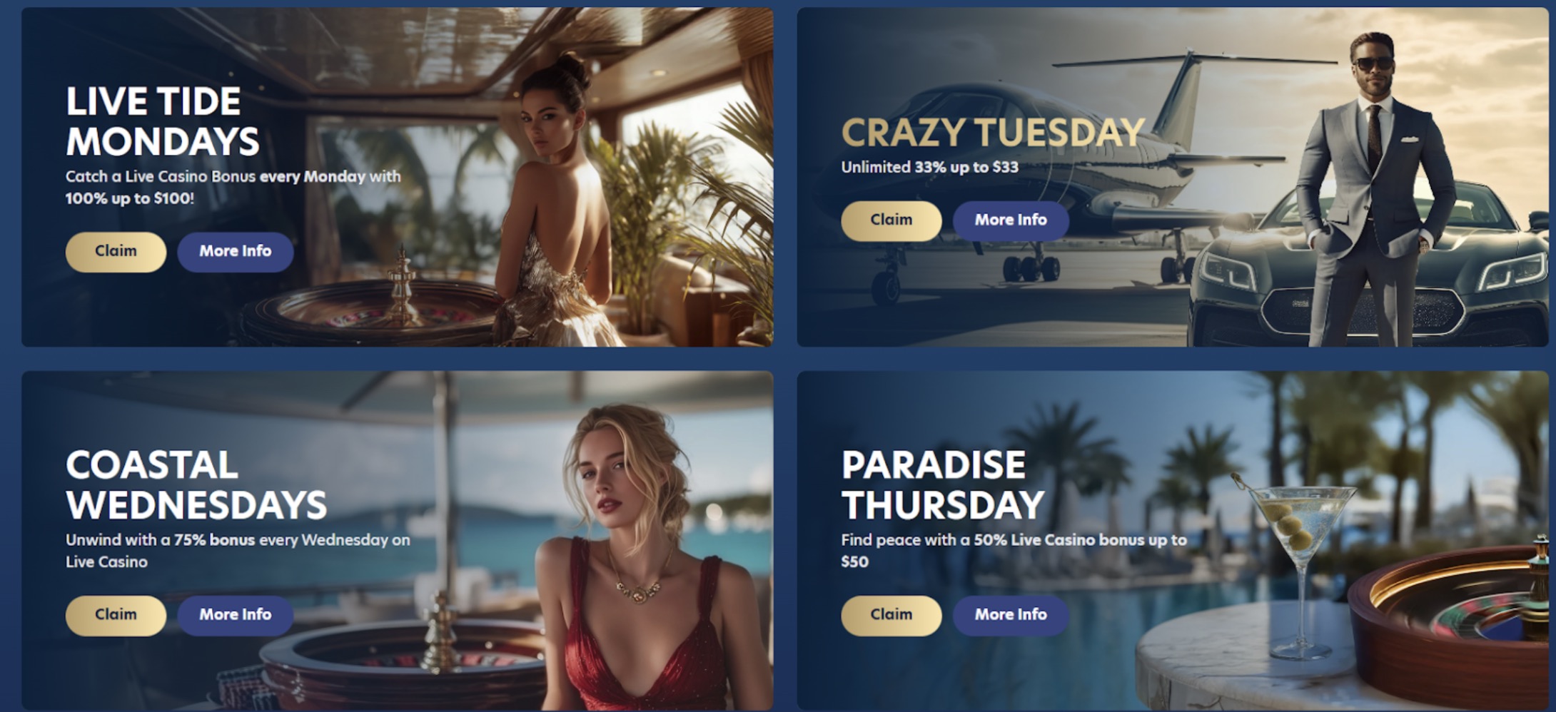 Lucky Dreams Casino promos