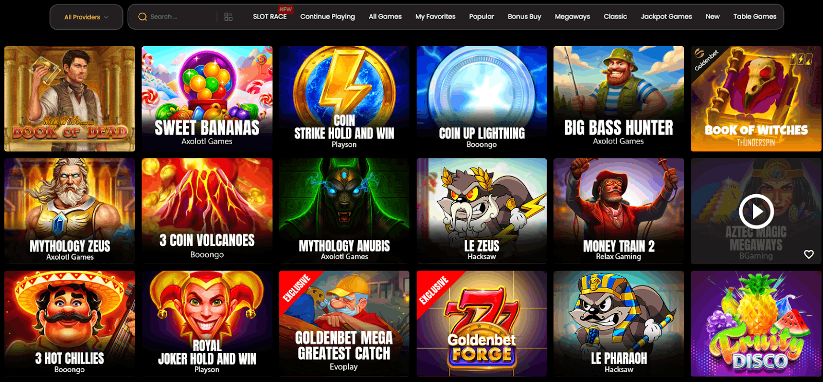 Goldenbet Casino Real Money Games
