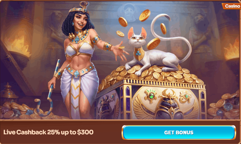 Cleobetra Casino Live Cashback