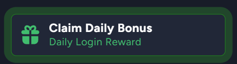 Roo Vegas Daily Login Bonus