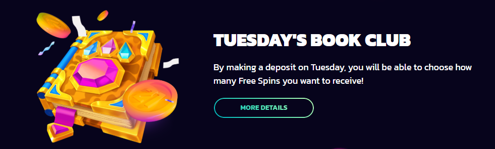 21Bit Casino Tuesday Reload Bonuses
