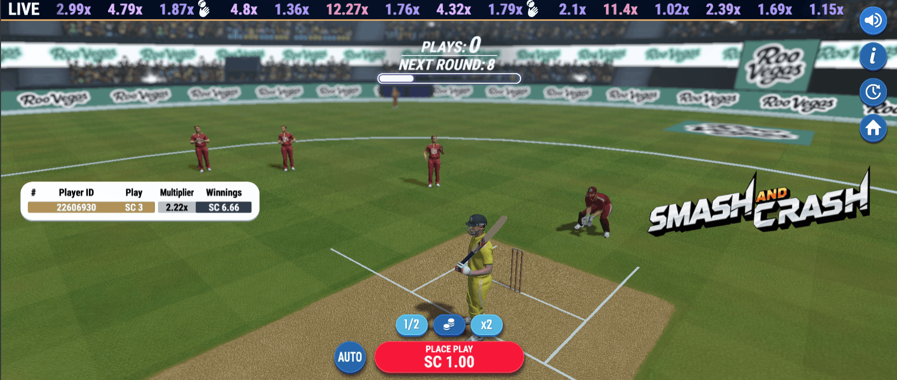 Roo Vegas Casino other games