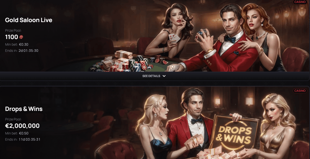 Casinova Casino Tournaments