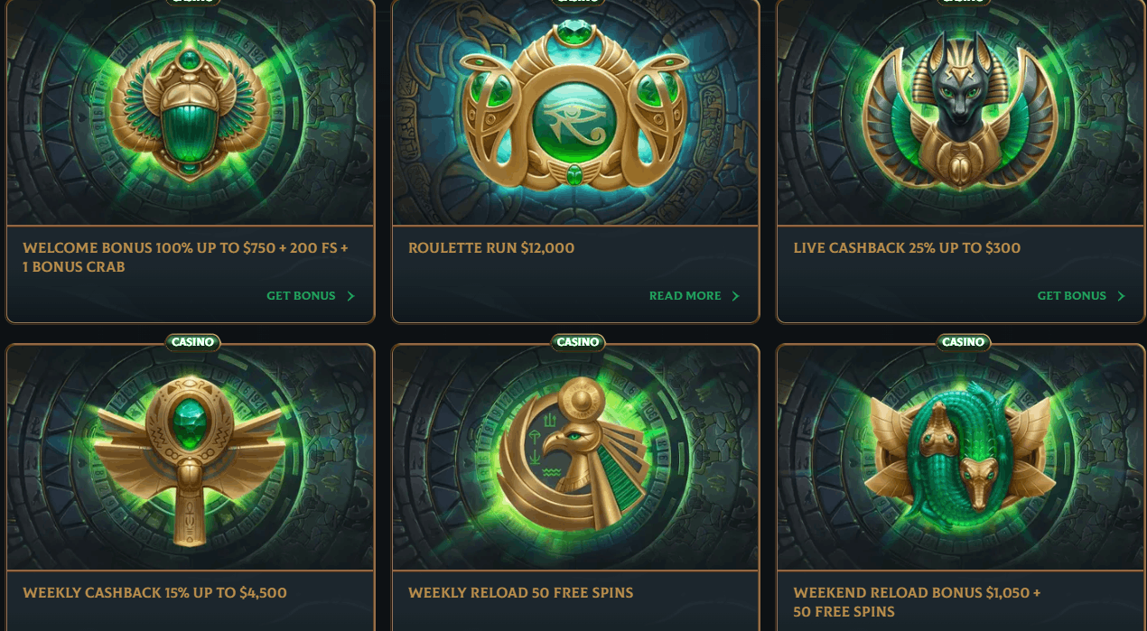 Talismania Casino Bonuses