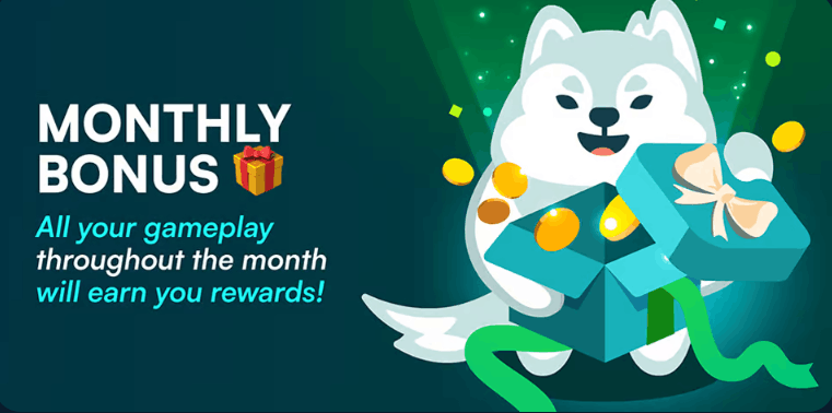 Wild.io Casino monthly bonus