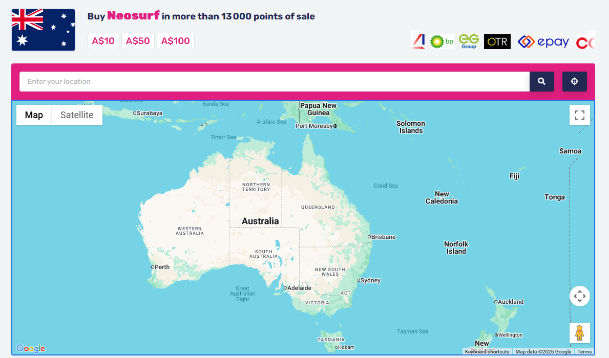Neosuft retail stores