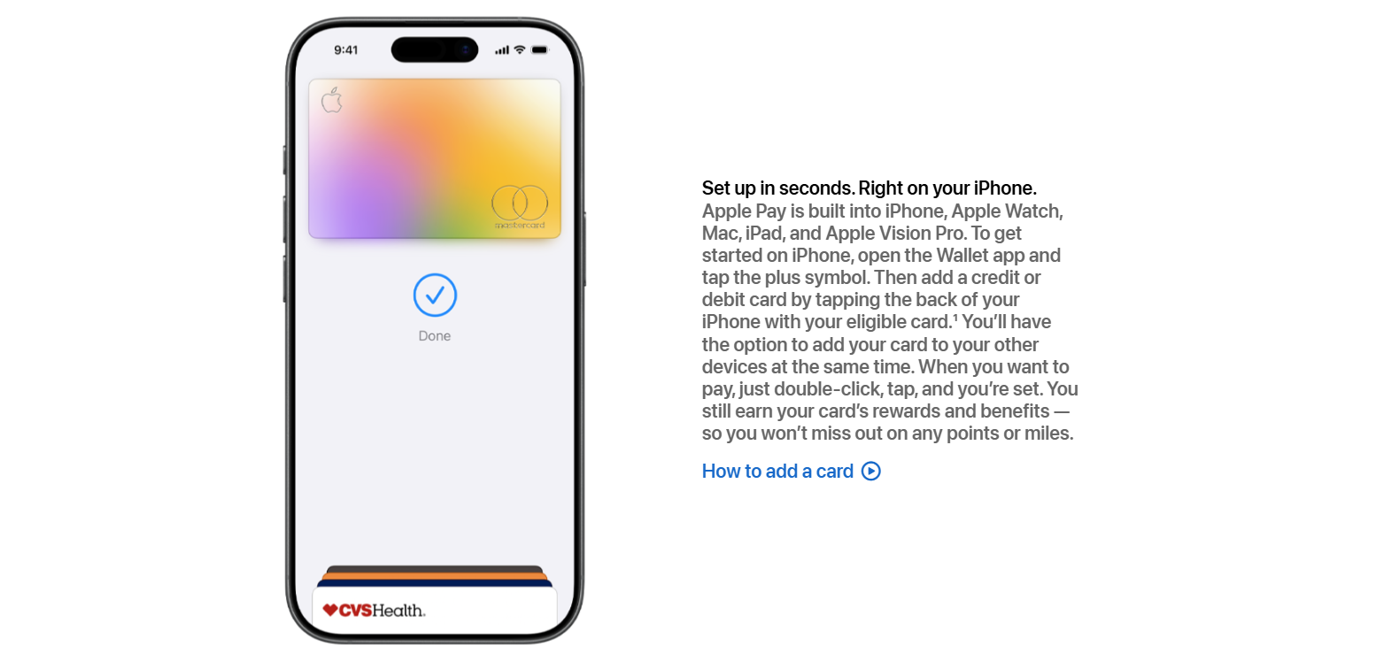 Apple Pay device support