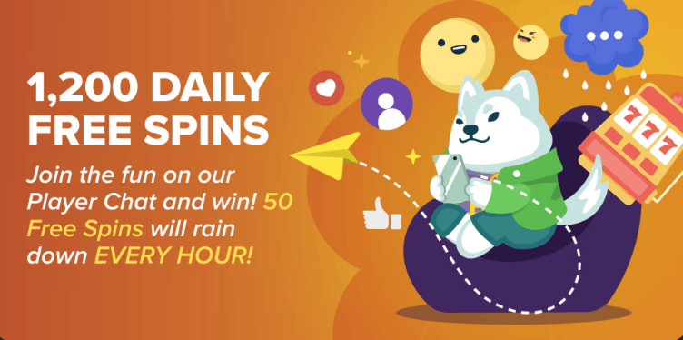 Wild.io Casino daily free spins