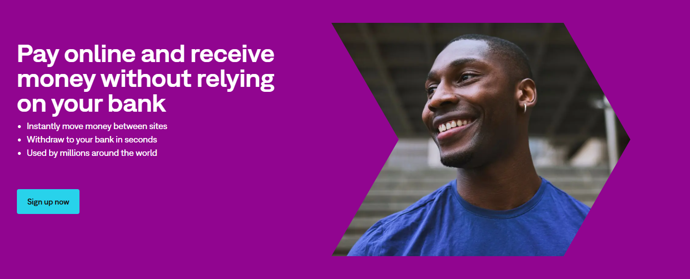 Skrill send and receive money features