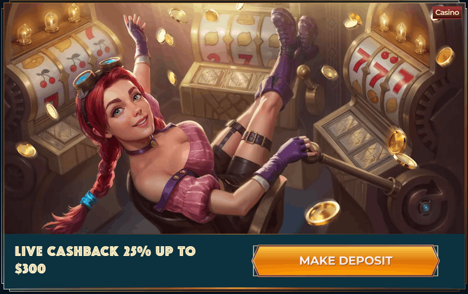 MonsterWin Casino cashback bonus