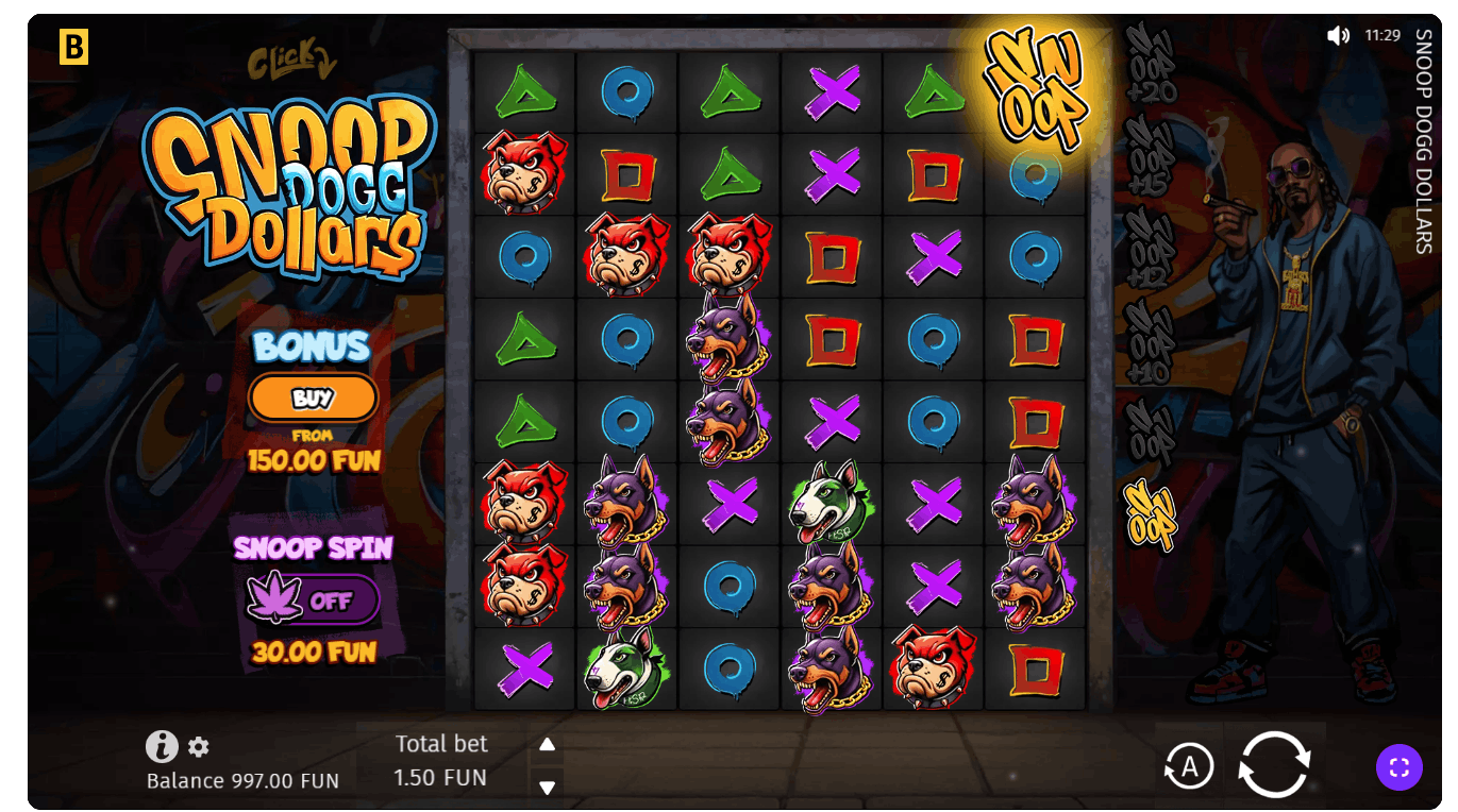 Snoop Dogg Dollars by BGaming