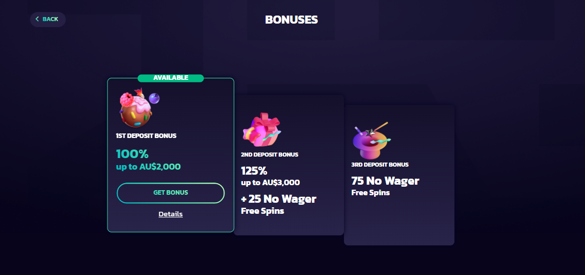 21Bit Casino Bonuses