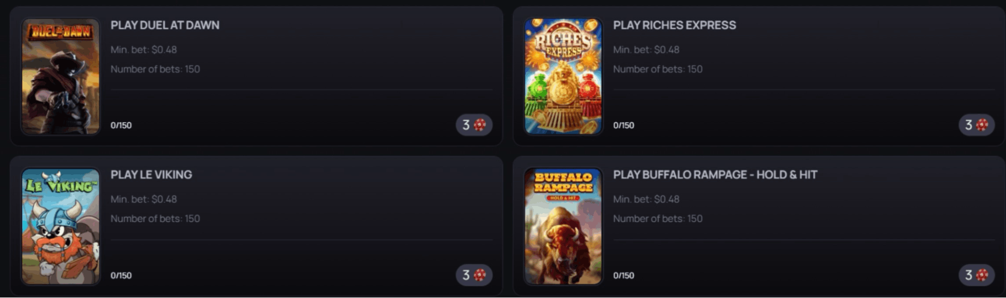 Casinova Casino Challenges