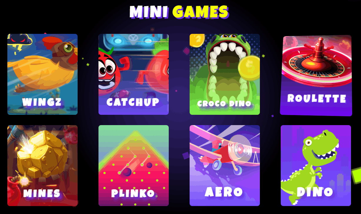Goldenbet Casino Mini Games