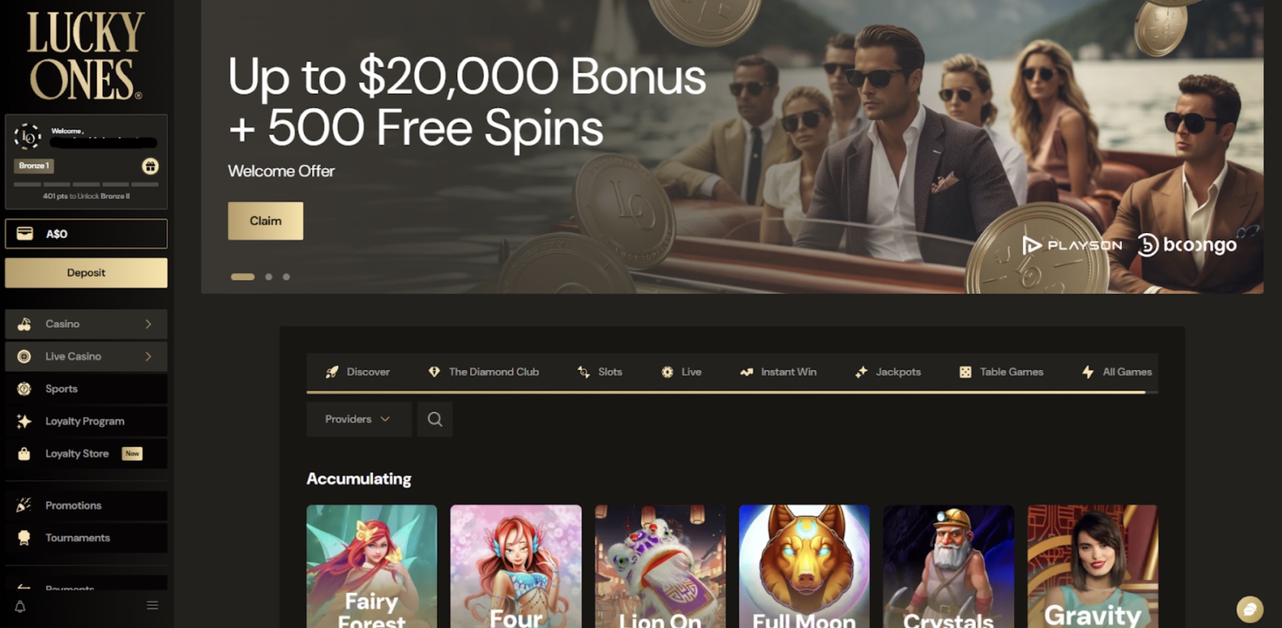 Lucky Ones Casino 