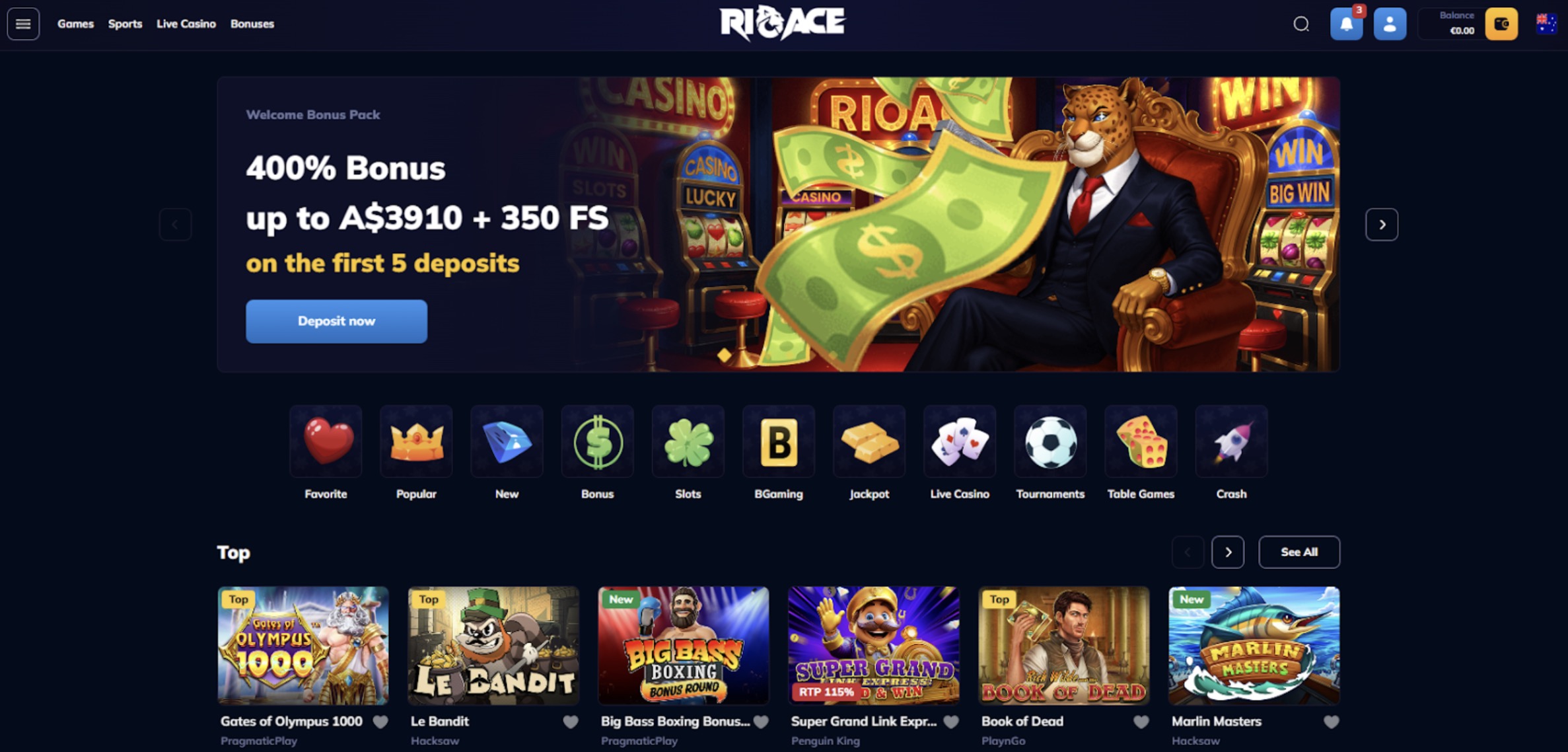 RioAce Casino