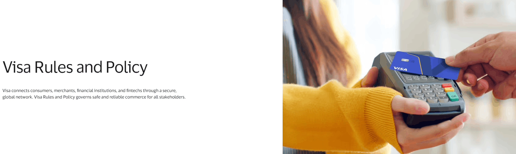 Visa rules and policy