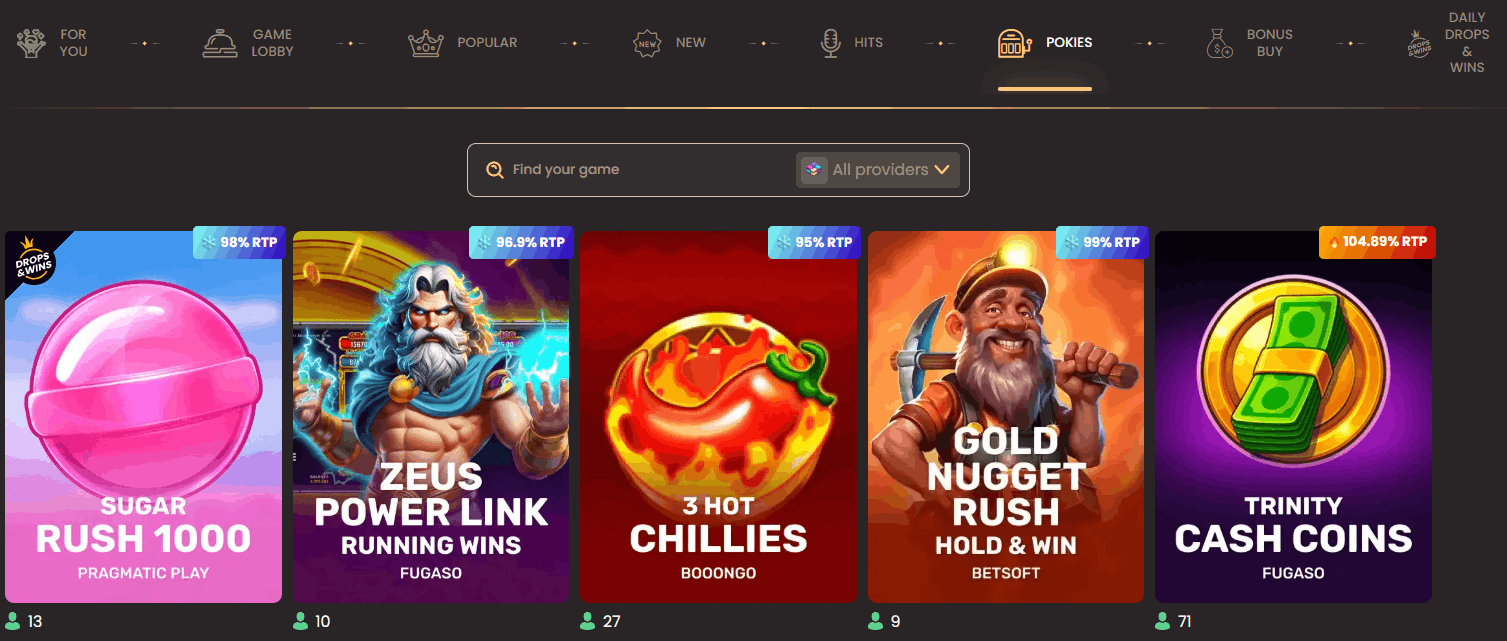 National Casino online pokies