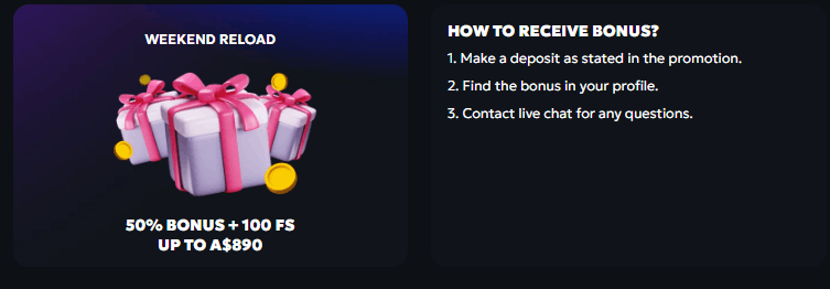 Casabet Casino Weekend Reload