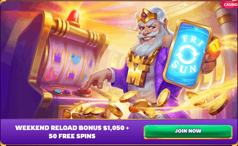 Midarion Casino weekend reload promo