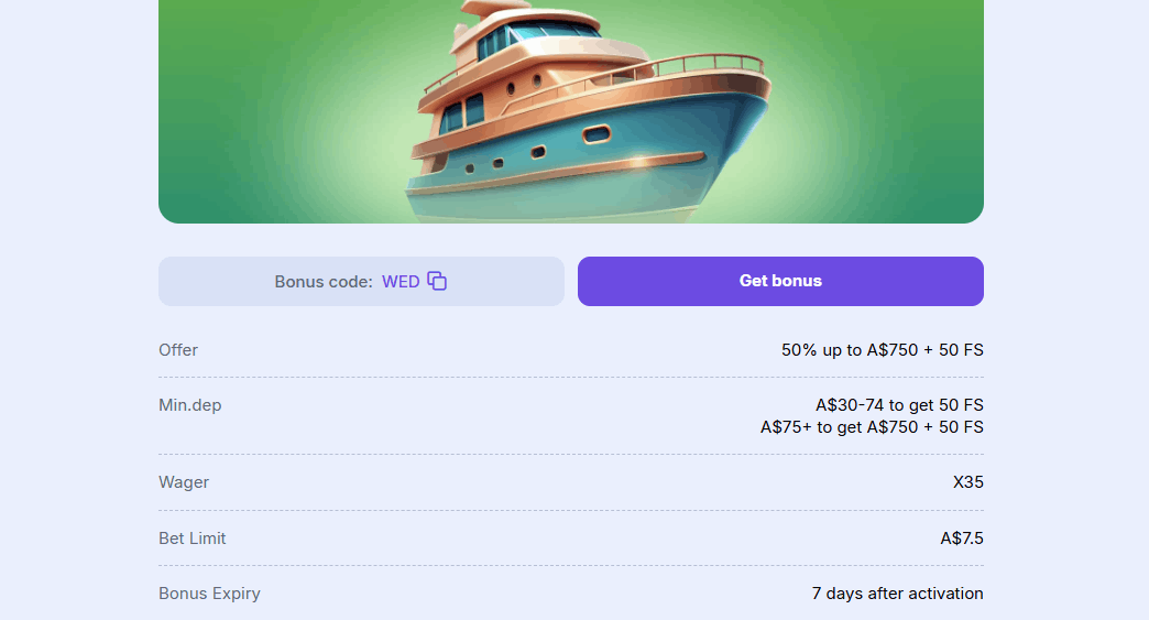 Goodman Casino Reload Bonus