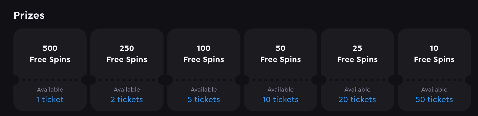 Rockwin Casino weekly free spins lottery bonus