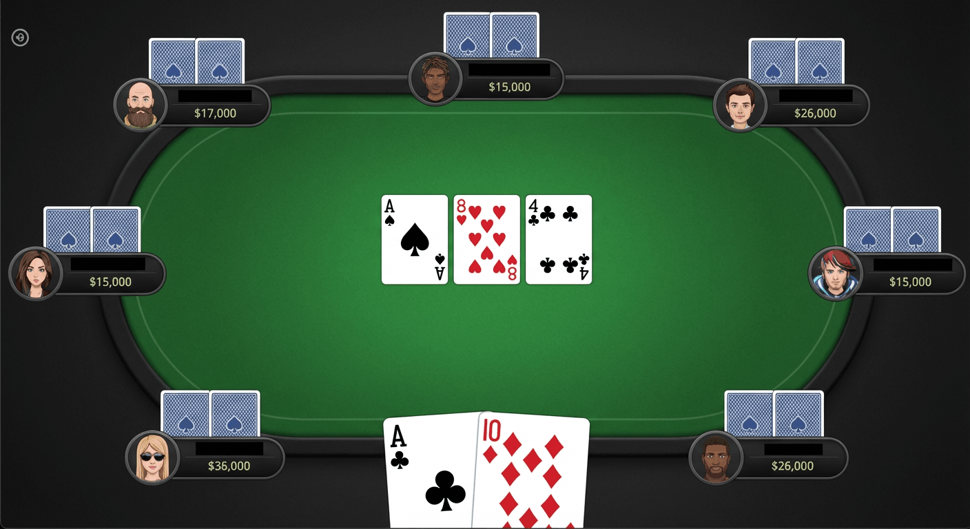 Overvaluing Mediocre Hands poker table game