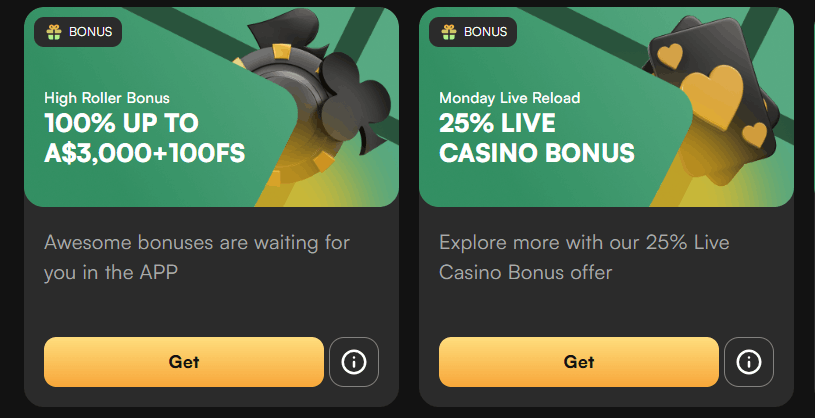 NewLucky Casino high roller bonuses
