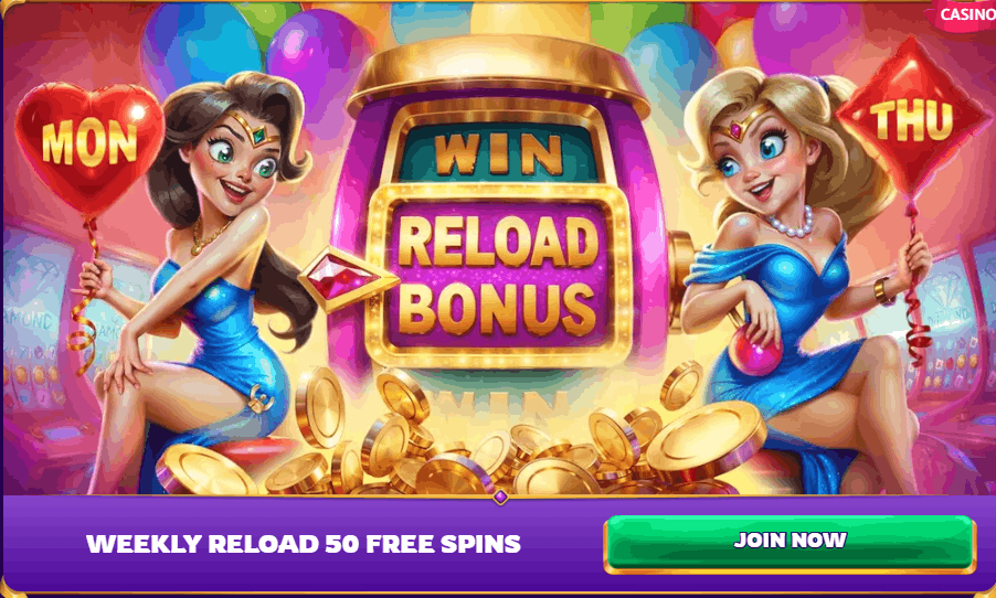 Midarion Casino reload bonus