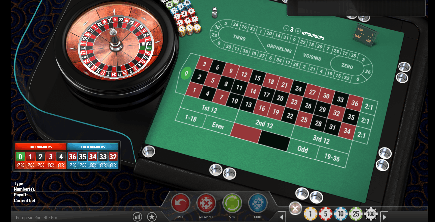 European Roulette Pro by Play’n GO