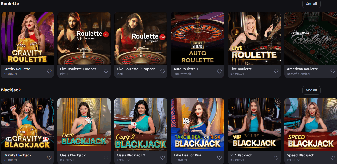 Rockwin Casino live dealers