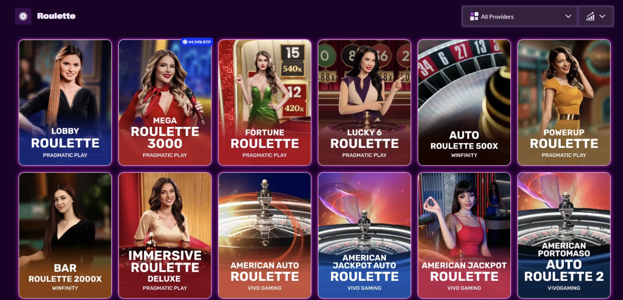 Slotrave Casino roulette games