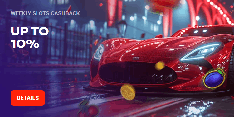 N1Bet Casino weekly cashback bonus for pokies