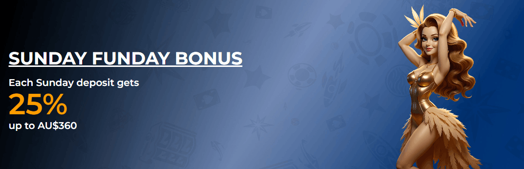 VegaZone Casino Sunday reload bonus