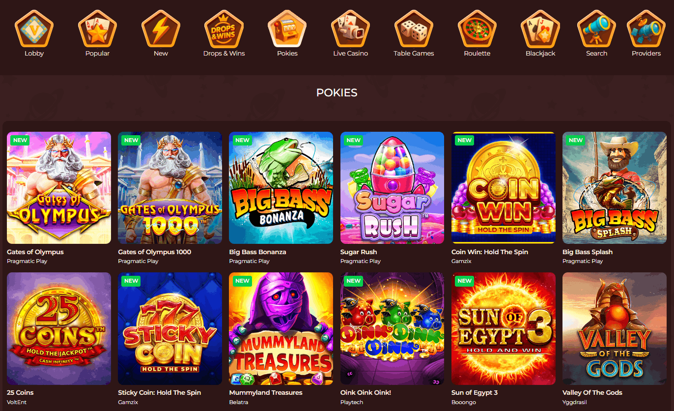 VegaZone Casino online pokies