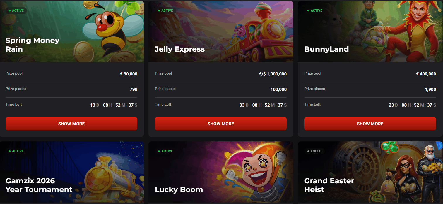 Rollero Casino weekly tournaments