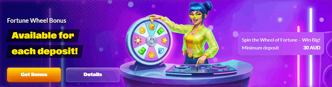 Slotrave Casino Fortune Wheel bonus